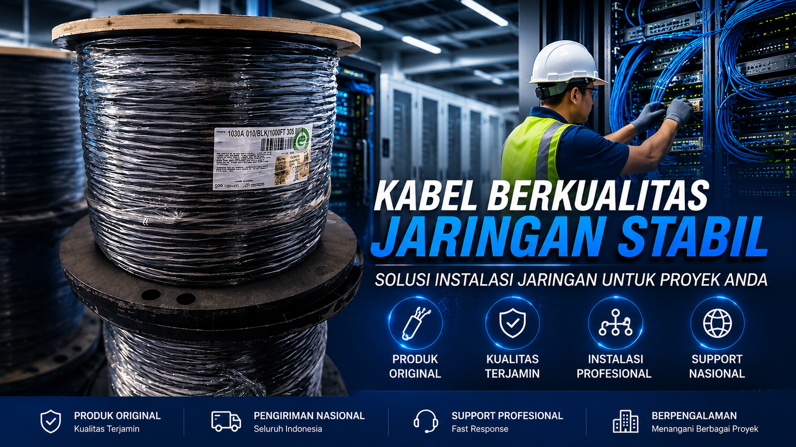 Bagaimana Kabel Belden Original Menyelamatkan Proyek Data Center Saya